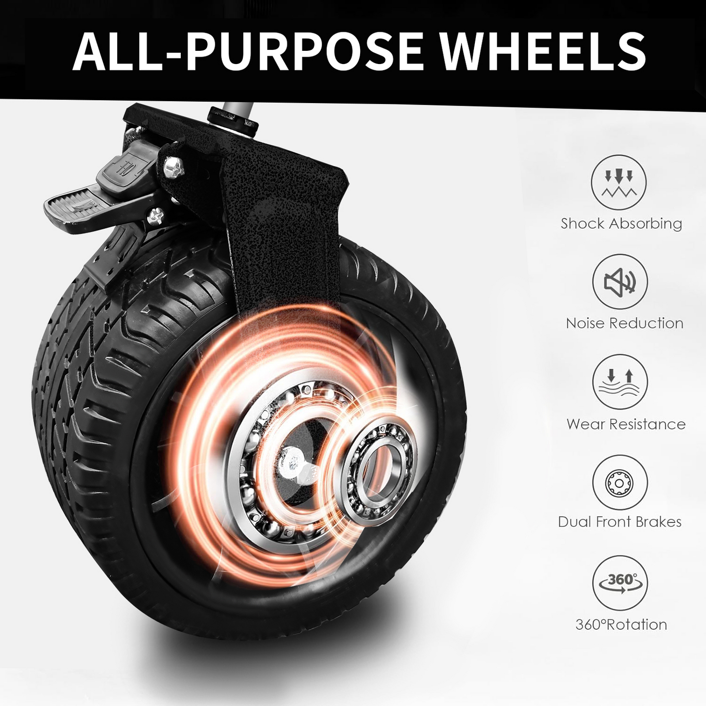 Soccer Dad Collapsible Wide Wheel Folding Wagon
