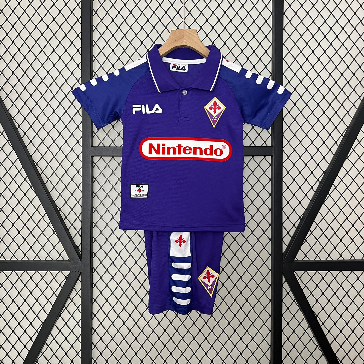 JERSEY FIORENTINA I 1998 KIDS KIT (RETRO)