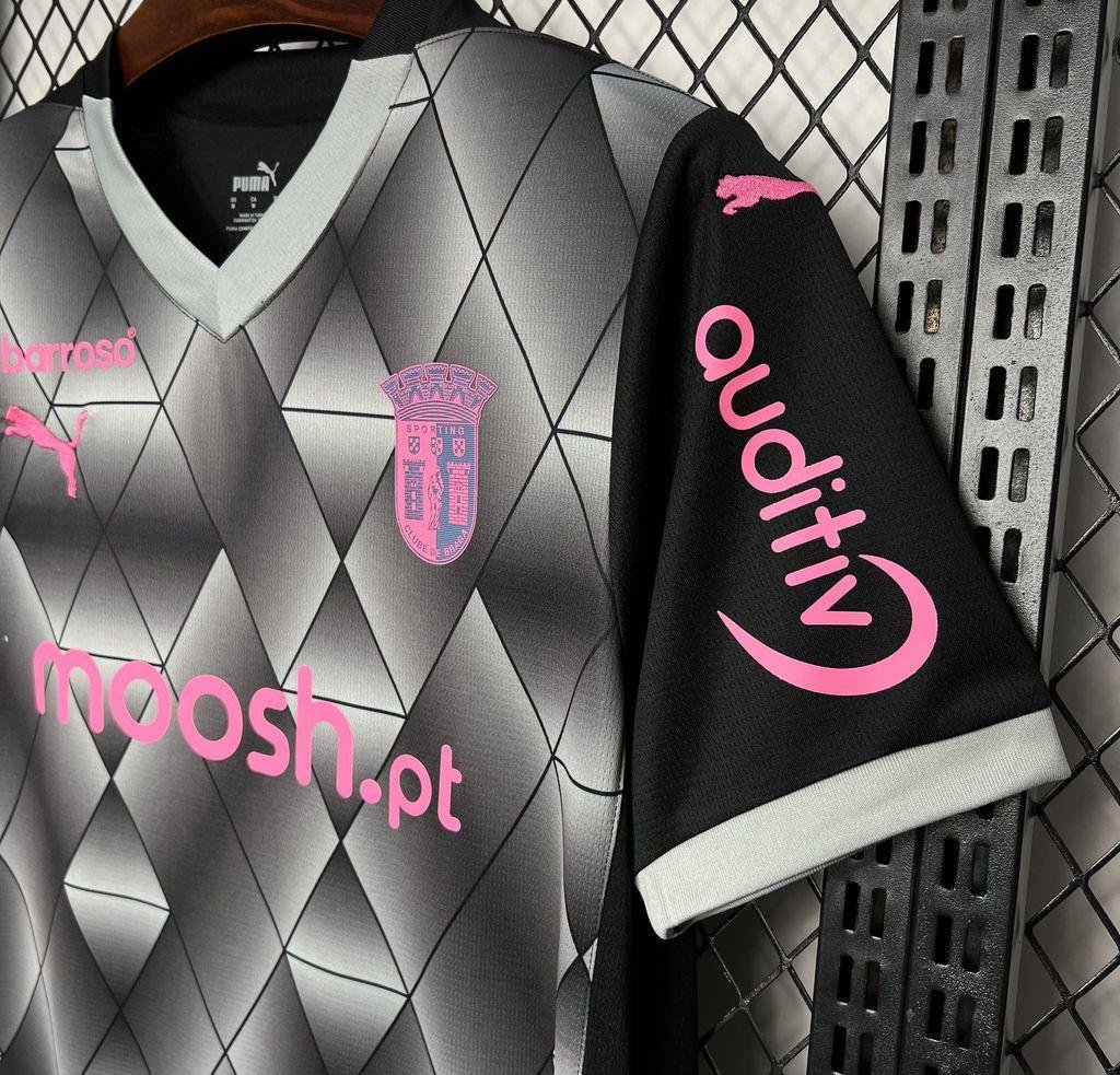 JERSEY BRAGA II 24/25 MEN - BLACK