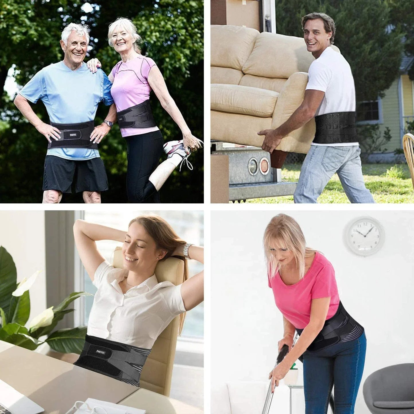 ErgoFlex Lumbar Support Belt for Pain Relief