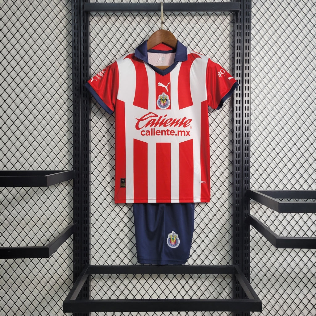 JERSEY CHIVAS GUADALAJARA I 23/24 KIDS KIT