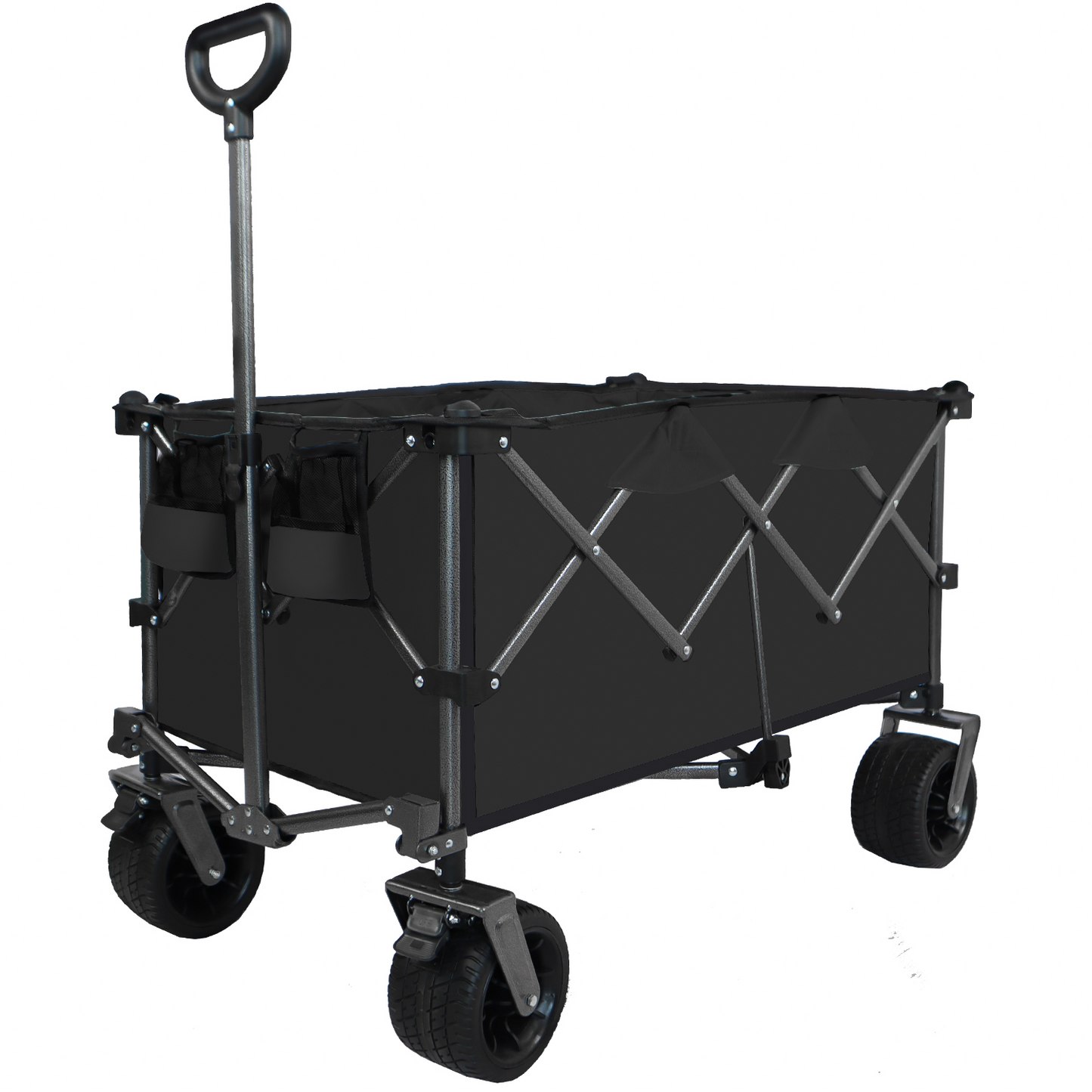 Soccer Dad Collapsible Wide Wheel Folding Wagon