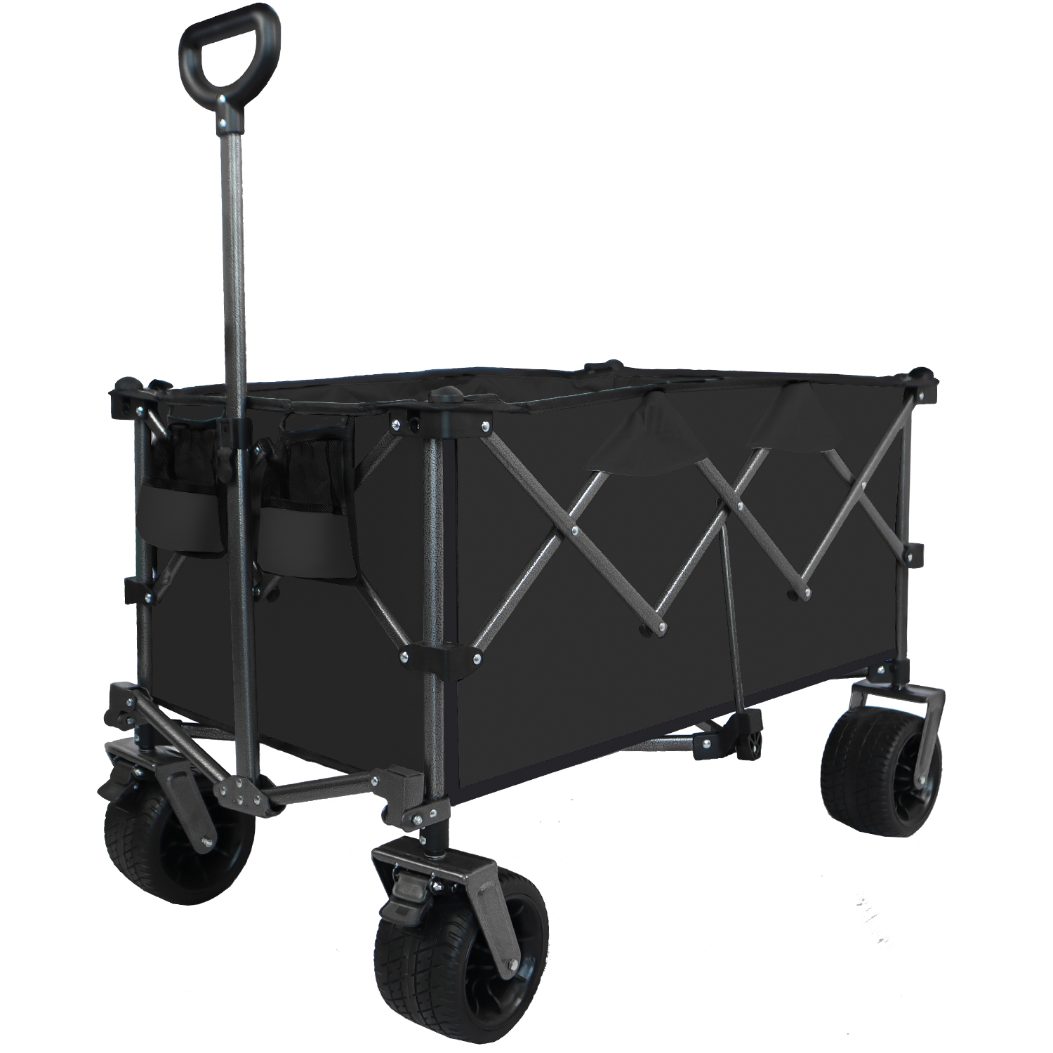 Soccer Dad Collapsible Wide Wheel Folding Wagon
