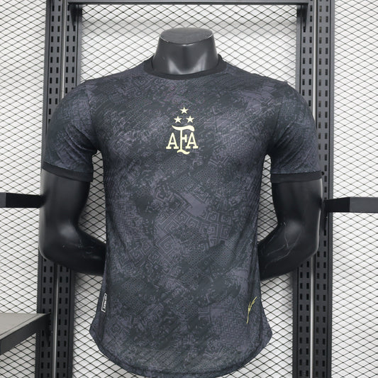 JERSEY ARGENTINA SPECIAL EDITION LIMITED BLACK  2024 MEN (PLAYER VERSION)