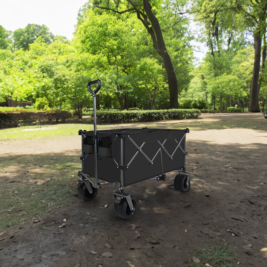 Soccer Dad Collapsible Wide Wheel Folding Wagon