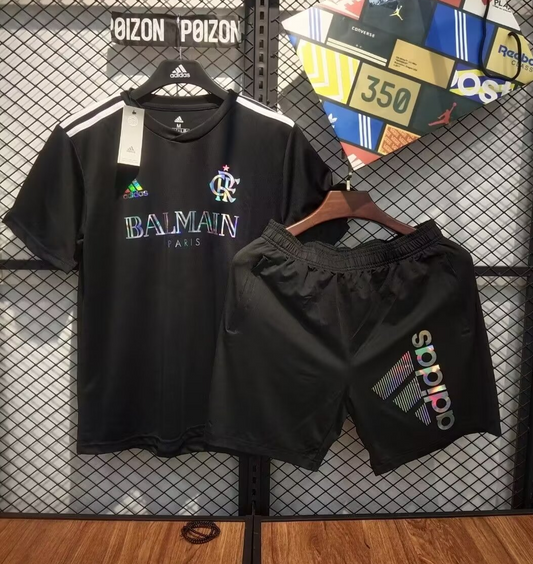 KIT FLAMENGO SPECIAL EDITION LIMITED BALMAIN PARIS BLACK 24/25 MEN