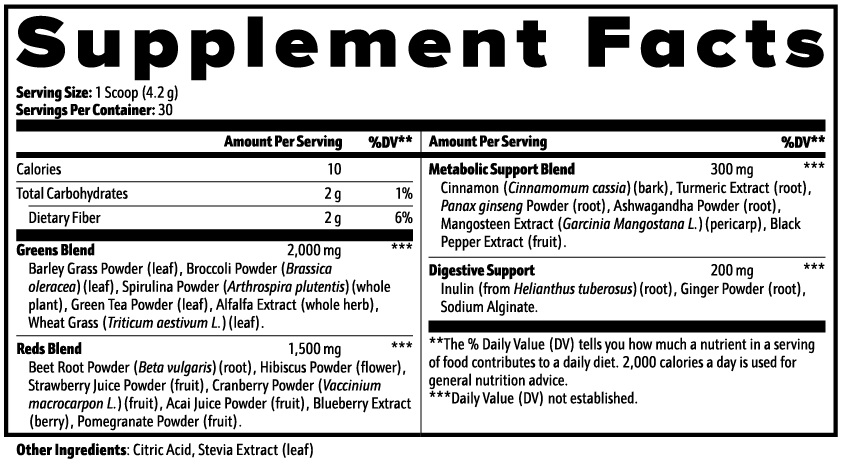 TSO Greens Superfood
