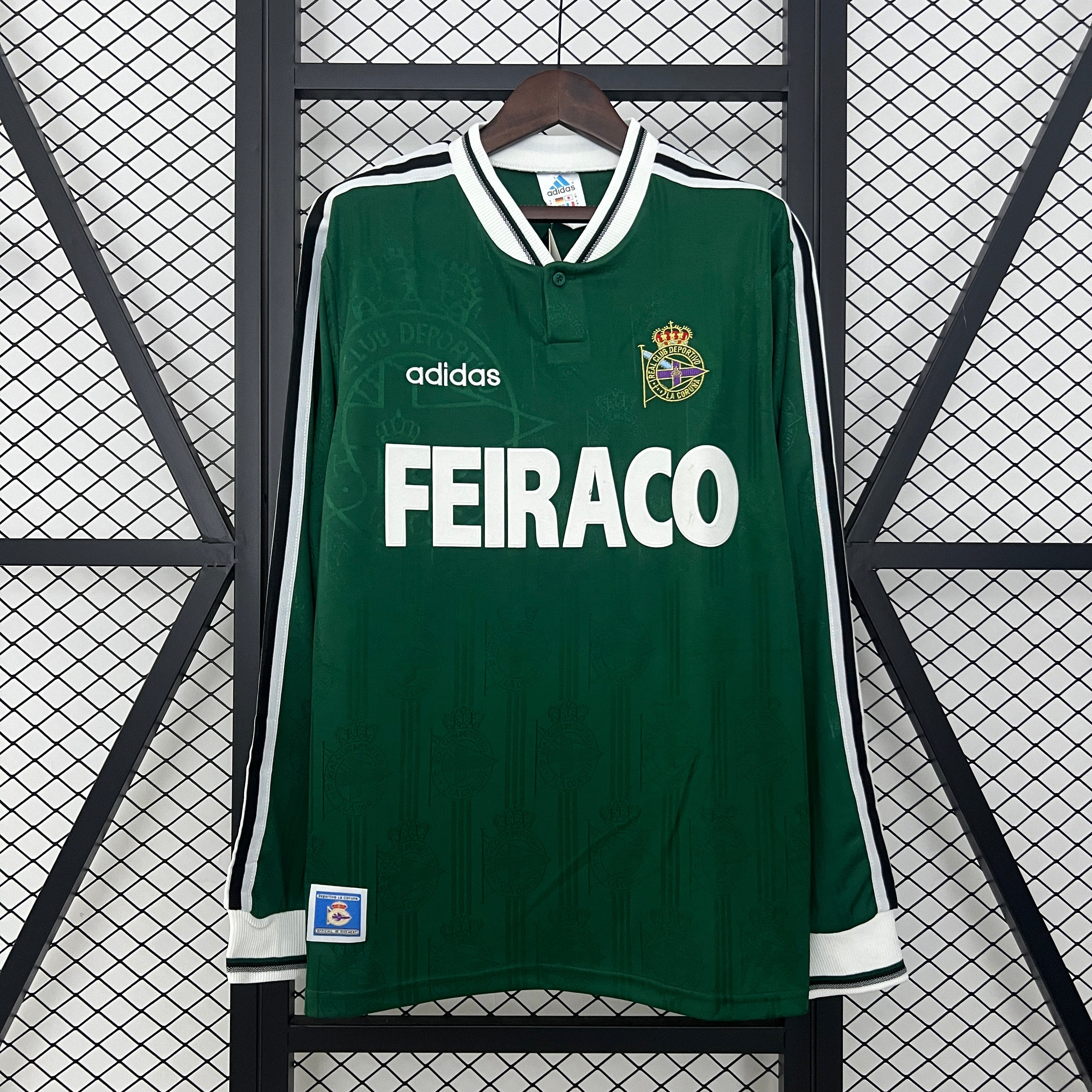 99/00 DEPORTIVO LA CORUNA AWAY RETRO LONG SLEEVE