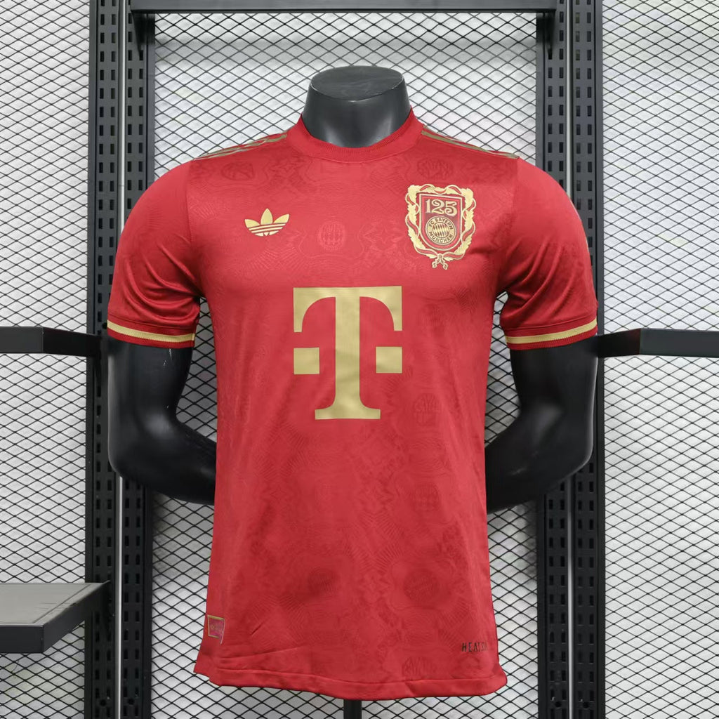 25/26 BAYERN MUNICH 125th ANNIVERSARY RED PLAYER VERSION