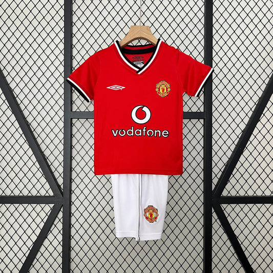 JERSEY MANCHESTER UNITED I 00/01 KIDS KIT (RETRO)