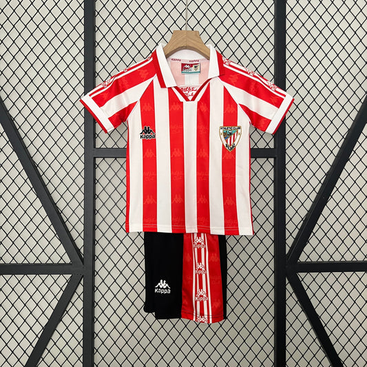 JERSEY ATHLETIC BILBAO I 95/97 KIDS KIT (RETRO)