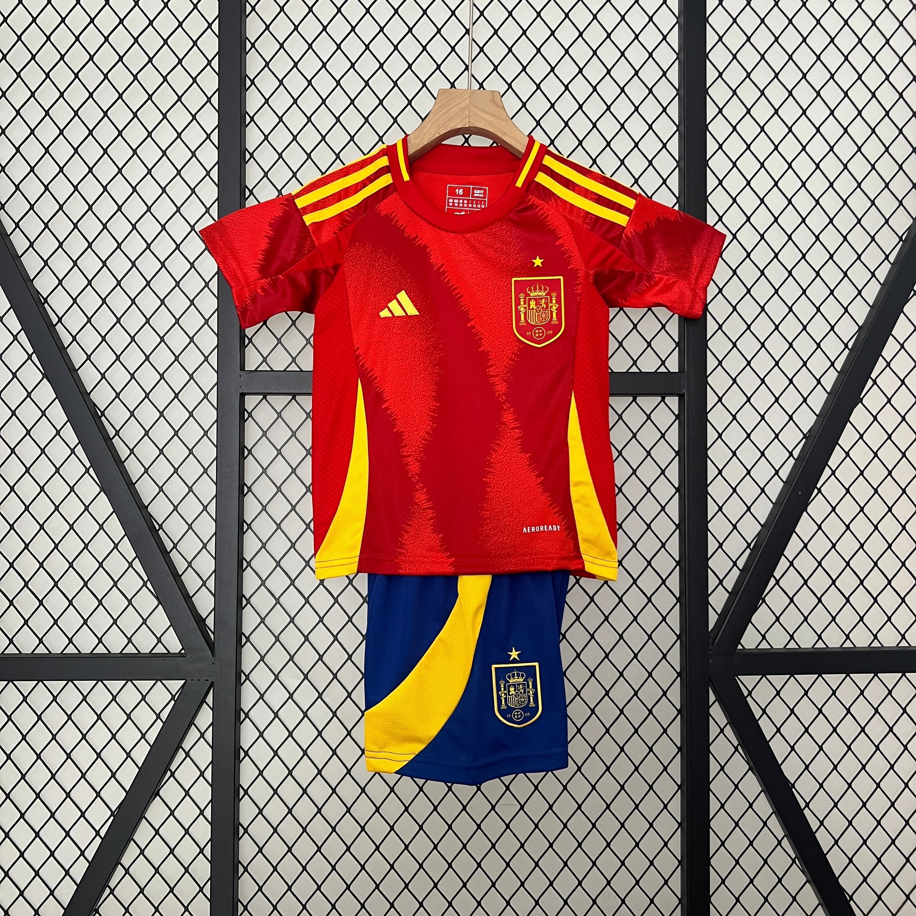 JERSEY SPAIN I EURO 2024 KIDS KIT