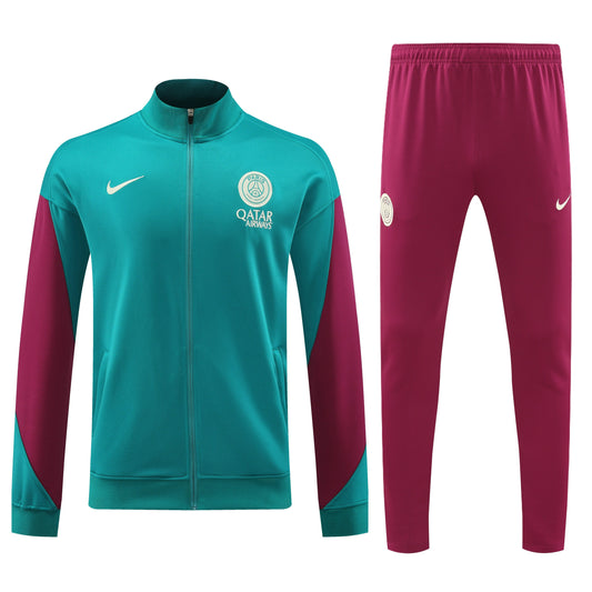 PSG TRACKSUIT 24/25 - UNISEX/UNISEX - BLUE AND RED