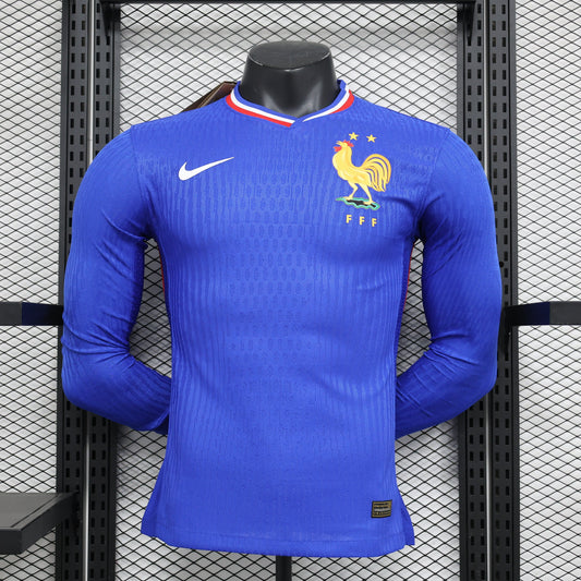 JERSEY FRANCE I LONG SLEEVE EURO 2024 MEN (PLAYER VERSION)